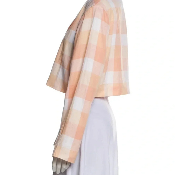 NWOT FOR LOVE & LEMONS x DOLLS KILL EUGENIE CROP BLAZER TOP Small - Picture 3 of 7